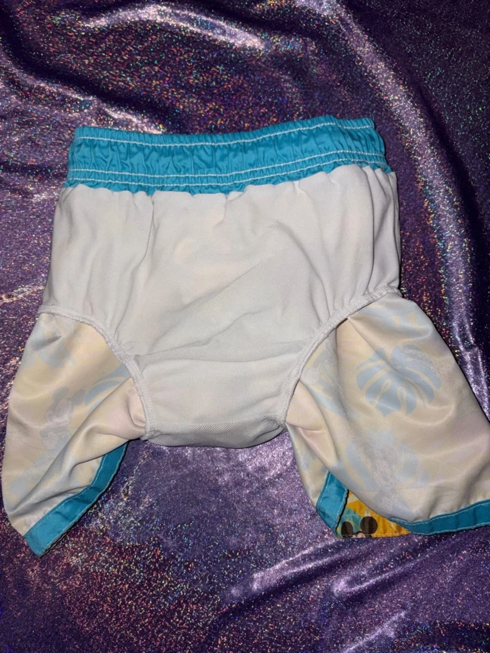 Mickey Mouse Hawaiian Swim Trunks